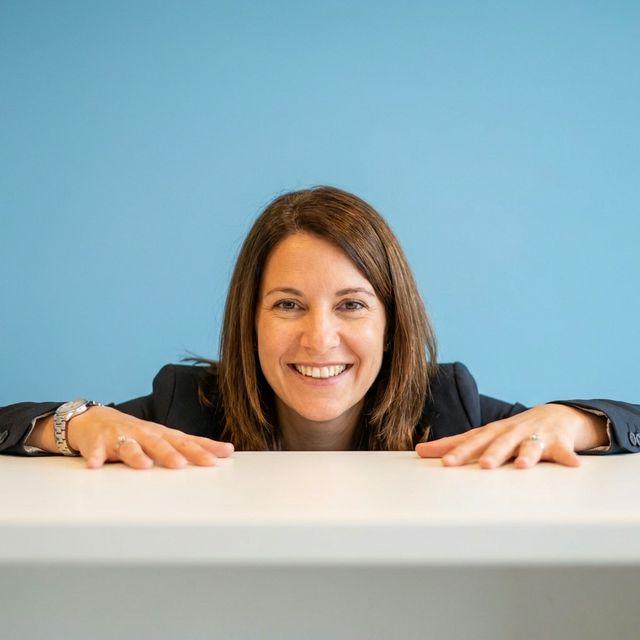 Zufriedene Beraterin